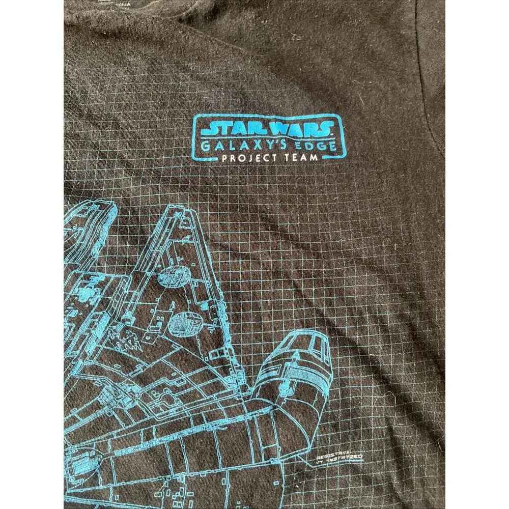 Star Wars Galaxy's Edge Imagineering Exclusive Project Team Shirt M Millennium